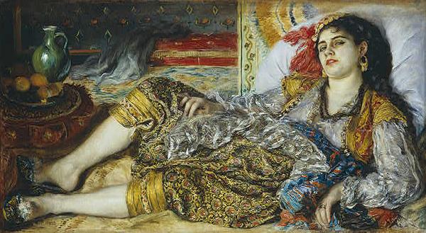 Odalisque, Pierre Auguste Renoir
